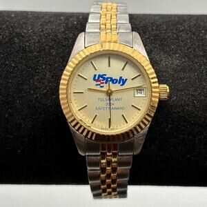 Vintage gold mens watch